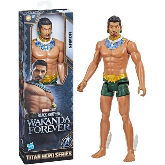 Marvel Studios' Black Panther: Wakanda Forever Titan Hero Series Namor 12'' Fig. - Picture 2 of 2